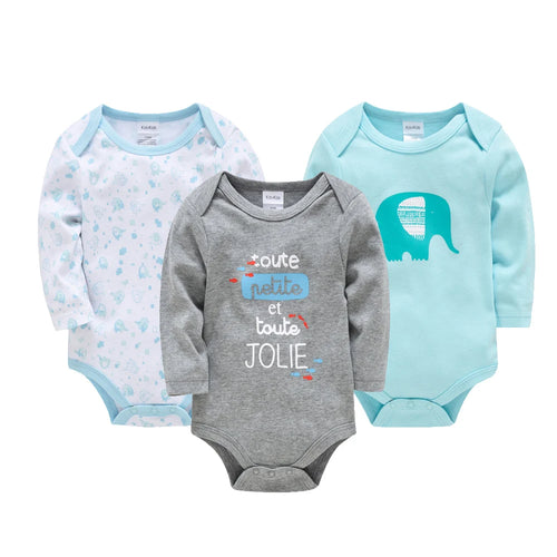 6 Pcs Baby Clothes Boys Romper Long Sleeve Bodysuit Trousers Baby Clothing Sets Onesize and Pants Suit Newborn Gift