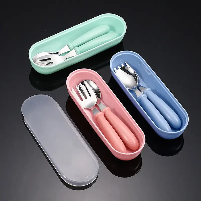 Couverts Bébé Inox Pratiques