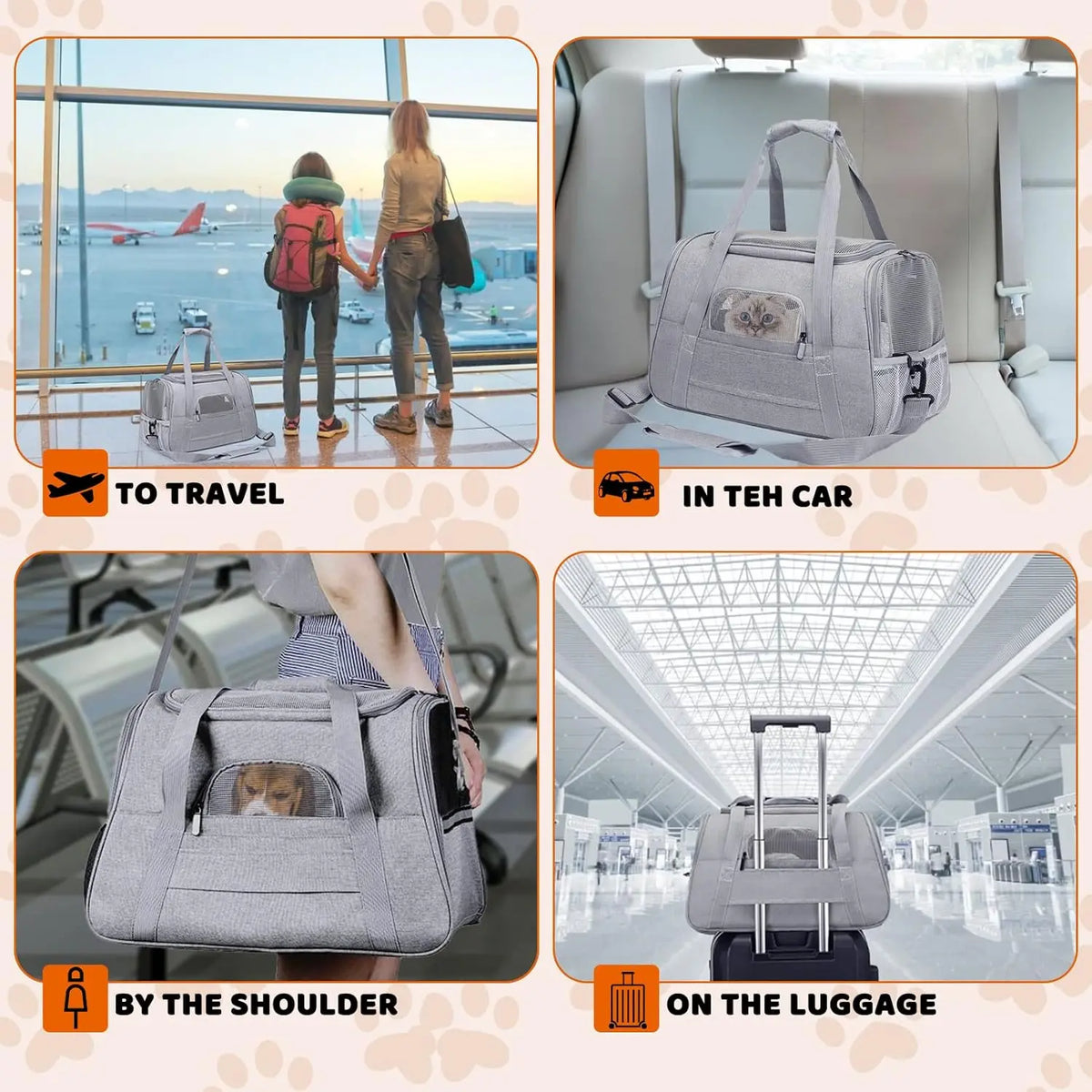 Sac Transport Chat Confort