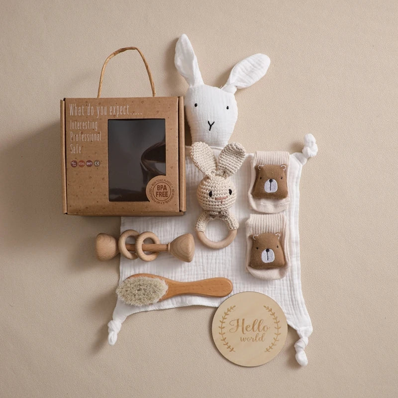 BaBy Accessories Photography Props Newborn Keepsakes Memories Milestone Cards Monthly Blanket Babies Photos Baby Birth Gift Set