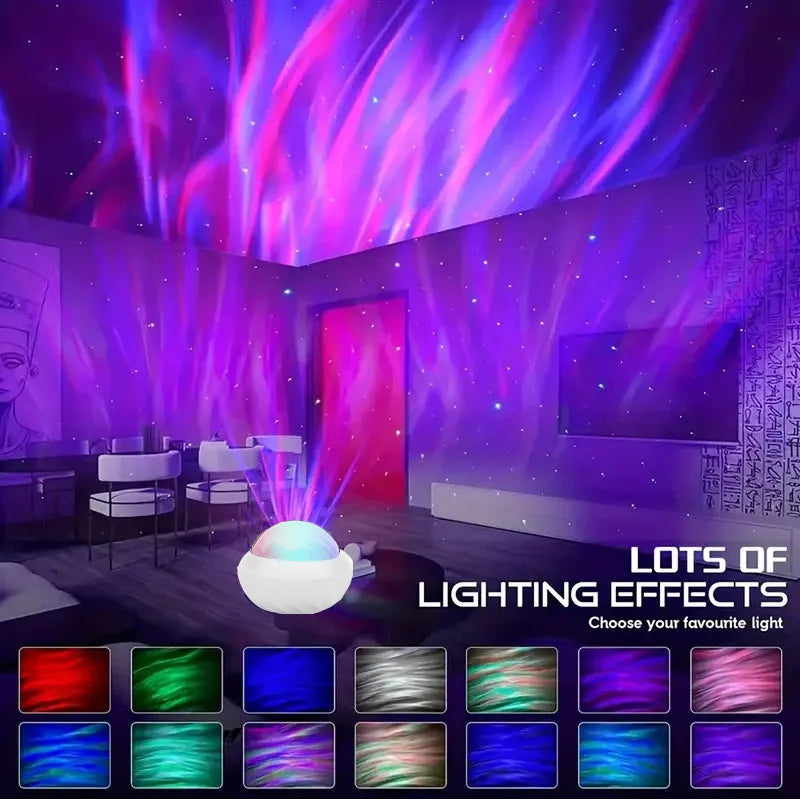 Projecteur Aurore Boréale RGB