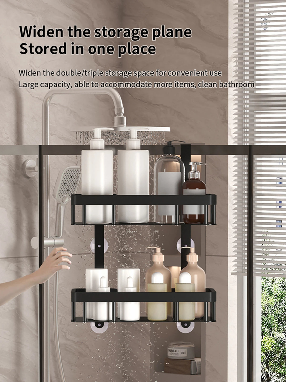 Étagère Douche Murale