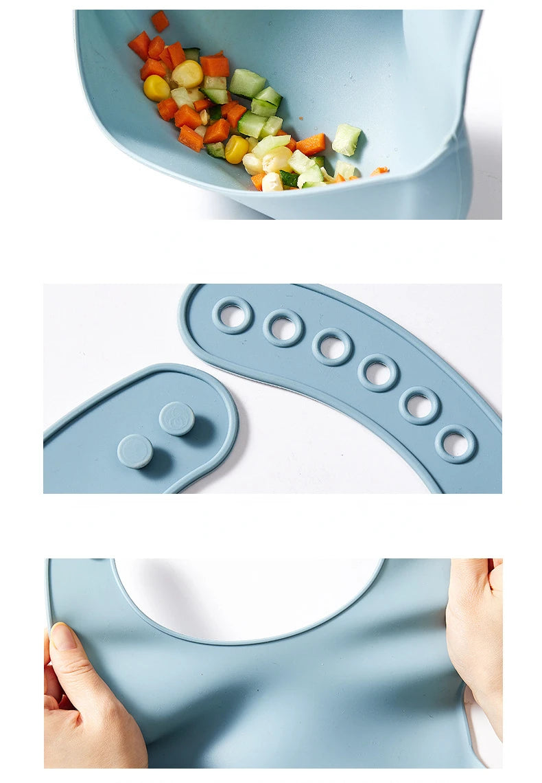 Bavoir Silicone Bébé