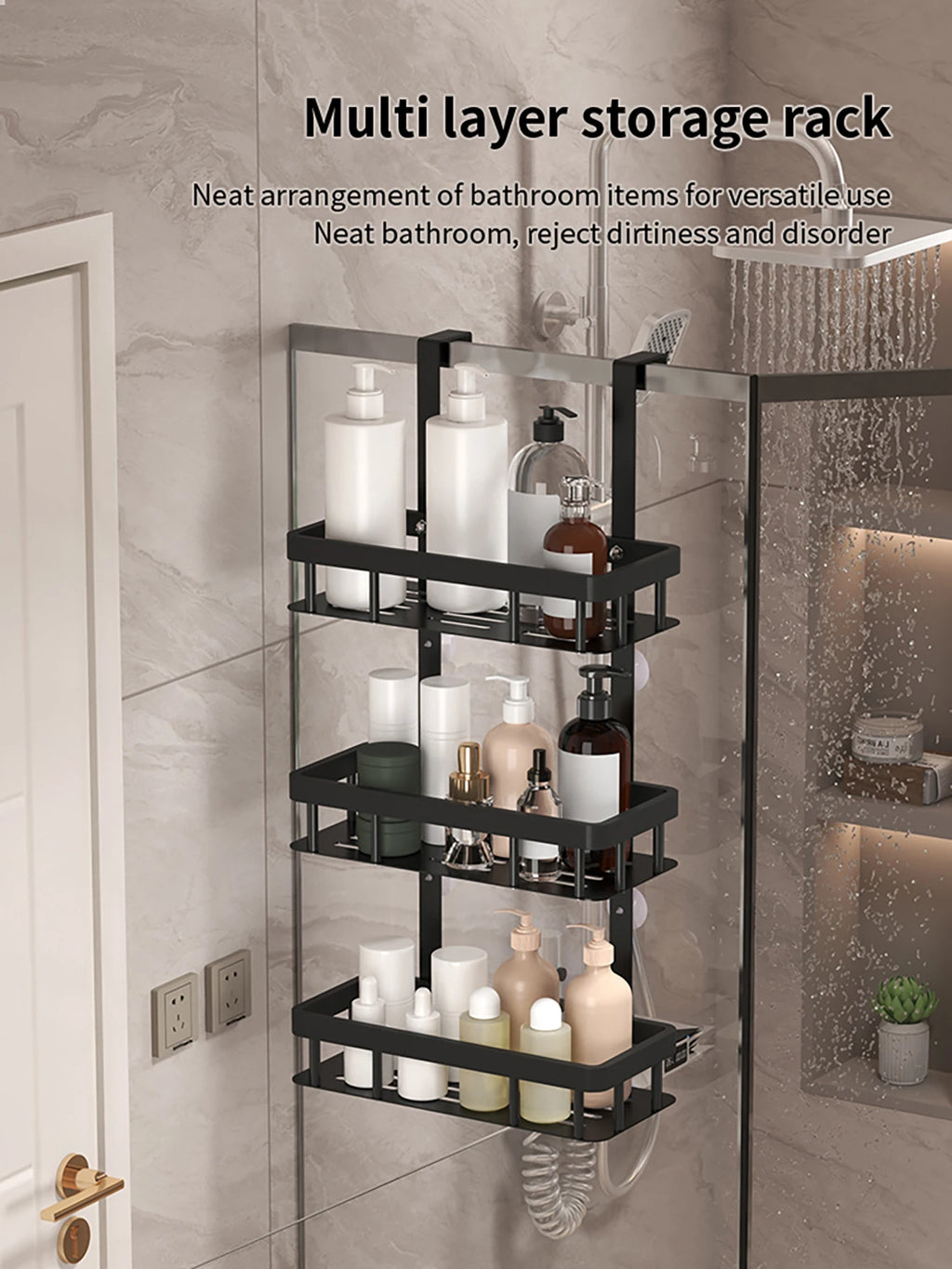 Étagère Douche Sans Perçage