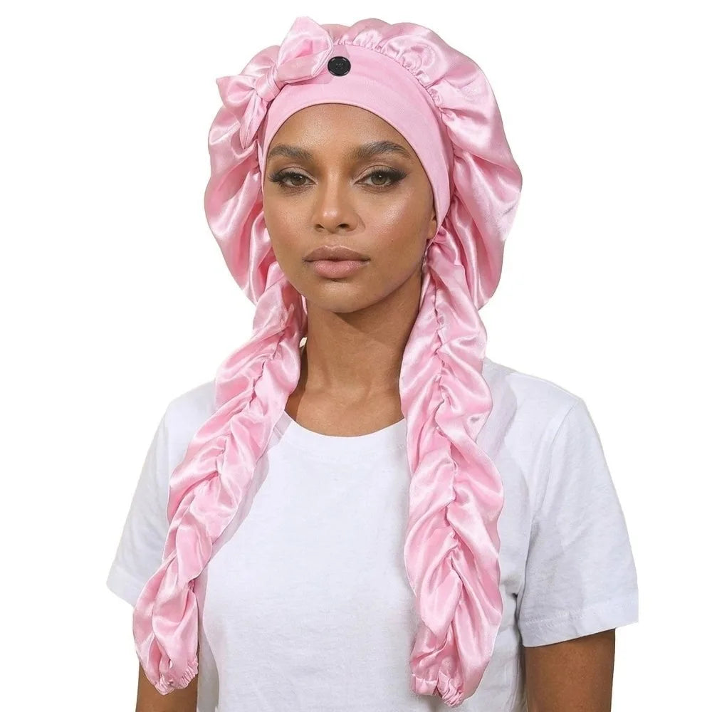 Bonnet Satin Boucles Sans Chaleur
