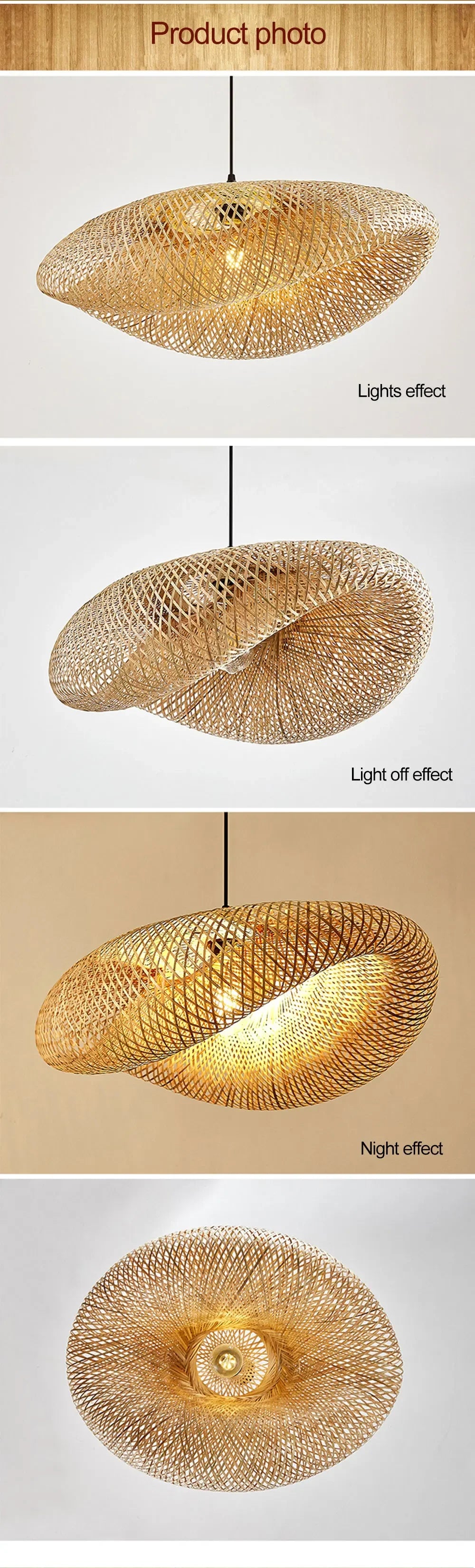 Suspension Bambou Artisanale