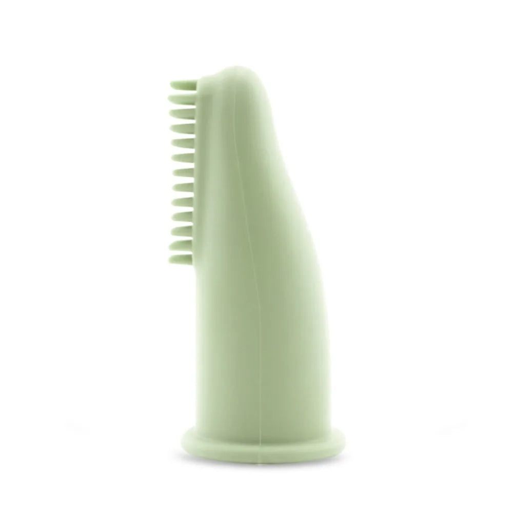 Baby Oral Care Finger Toothbrush Soft Silicone Teething Toy Gum Cleaning Brush Infant Dental Health Supplies Newborn And Toddler