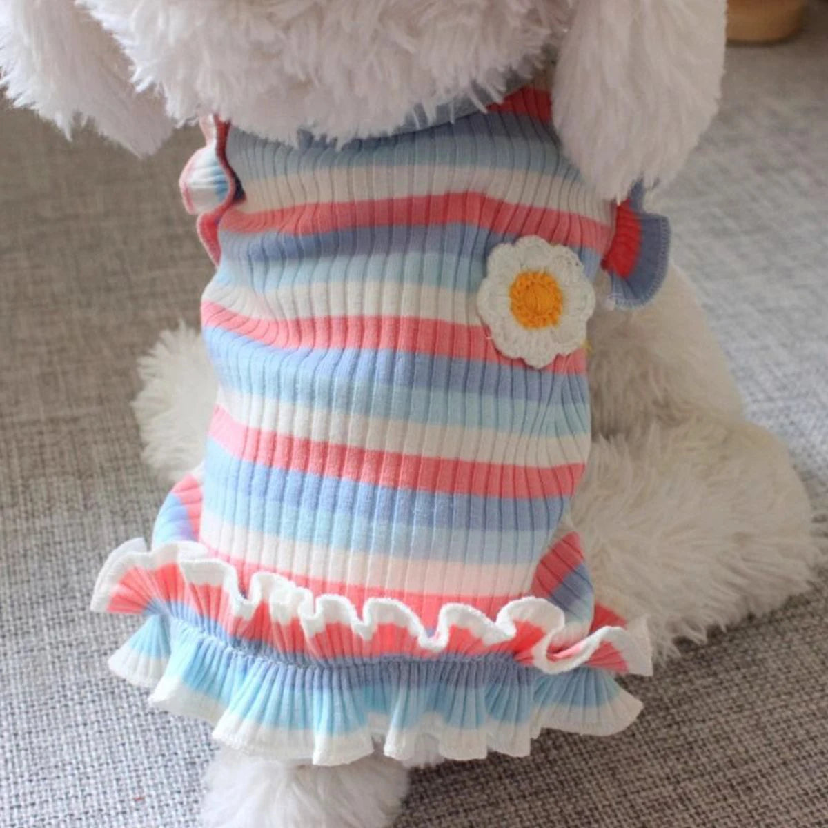 Robe Fleurie Pour Petit Chien