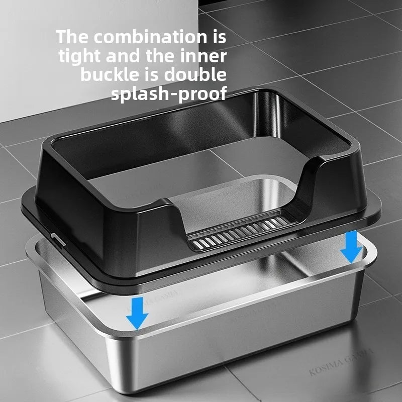 Litière Inox XL pour Chat