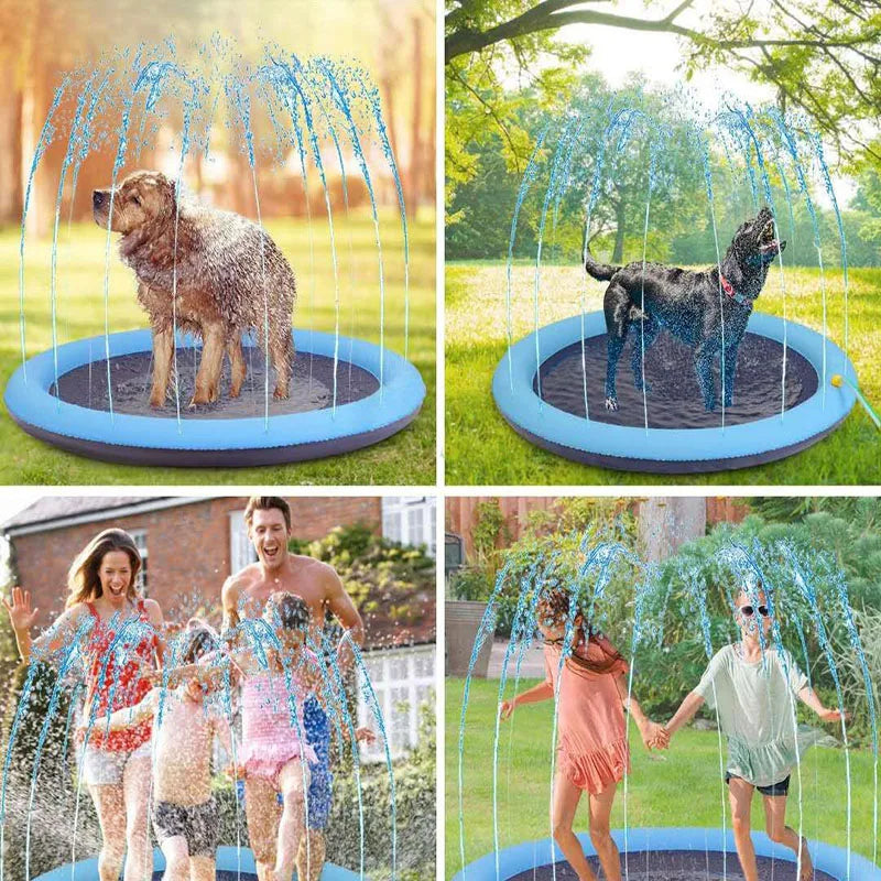 Tapis Fontaine Aquatique Chien