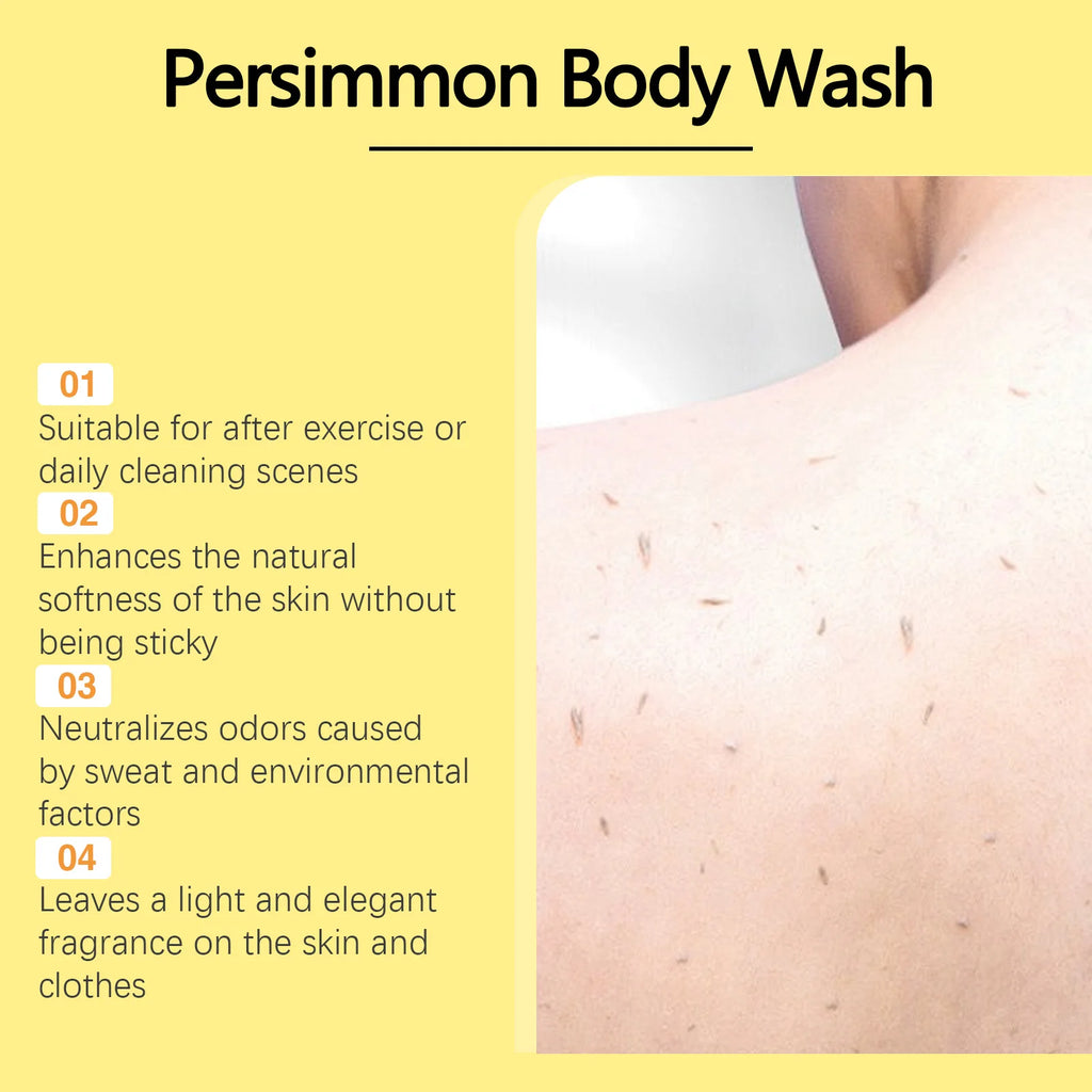 Gel Douche Éclat au Kaki