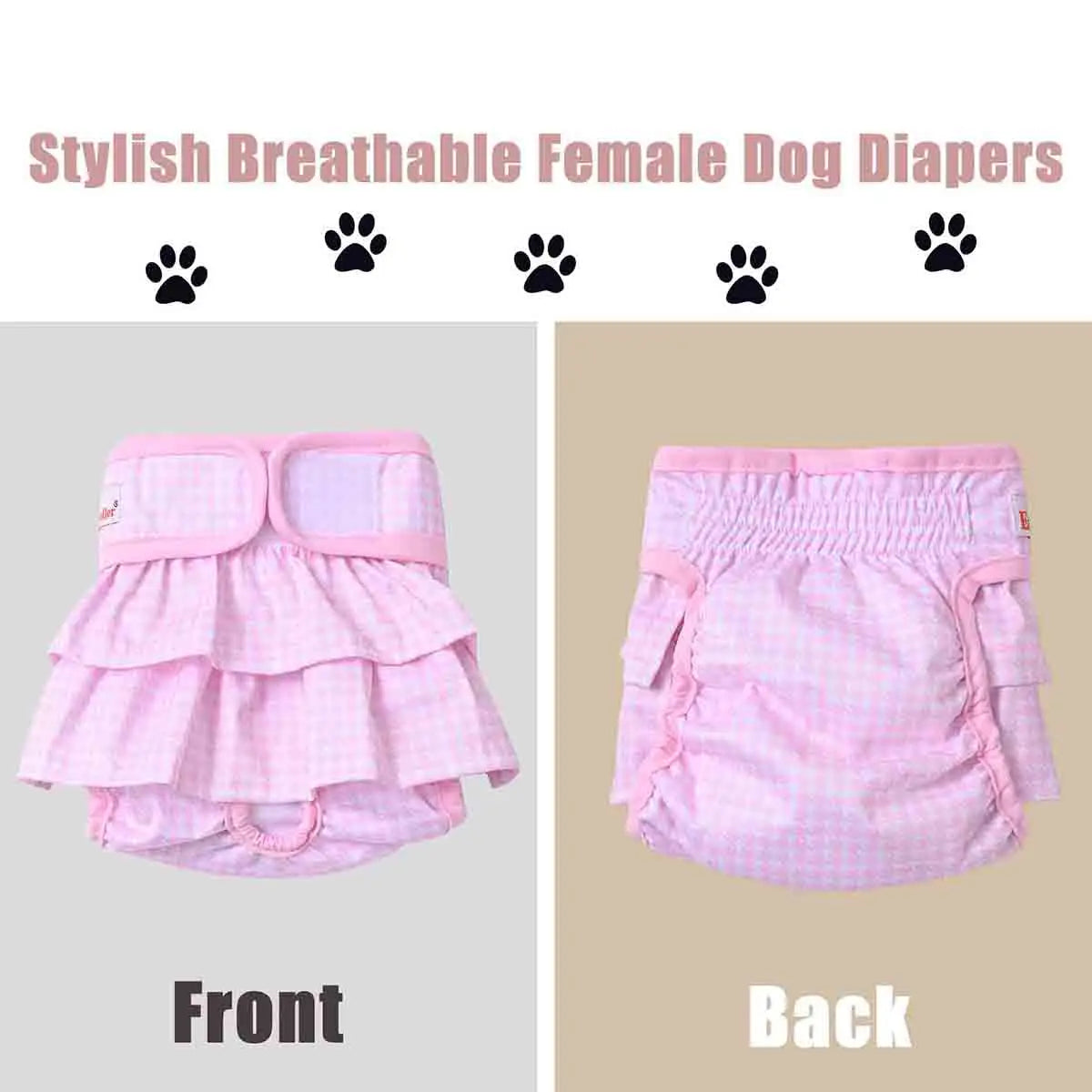 Culotte Lavable Pour Chienne