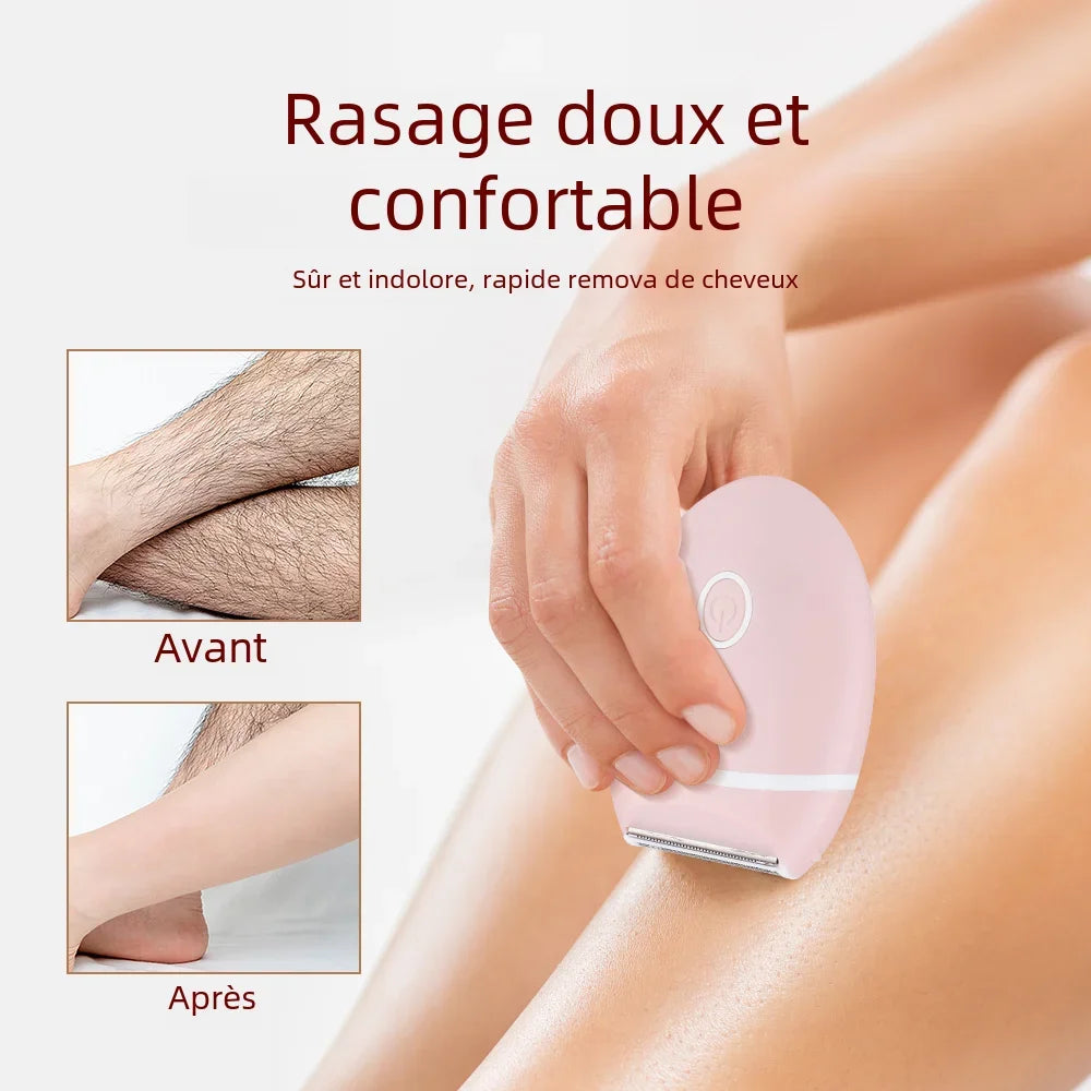 Women's 3 in 1 Shaver Electric Mini Washable Razor Special Hair Removal Equipment for Whole Body Leg Armpit Intimate Area