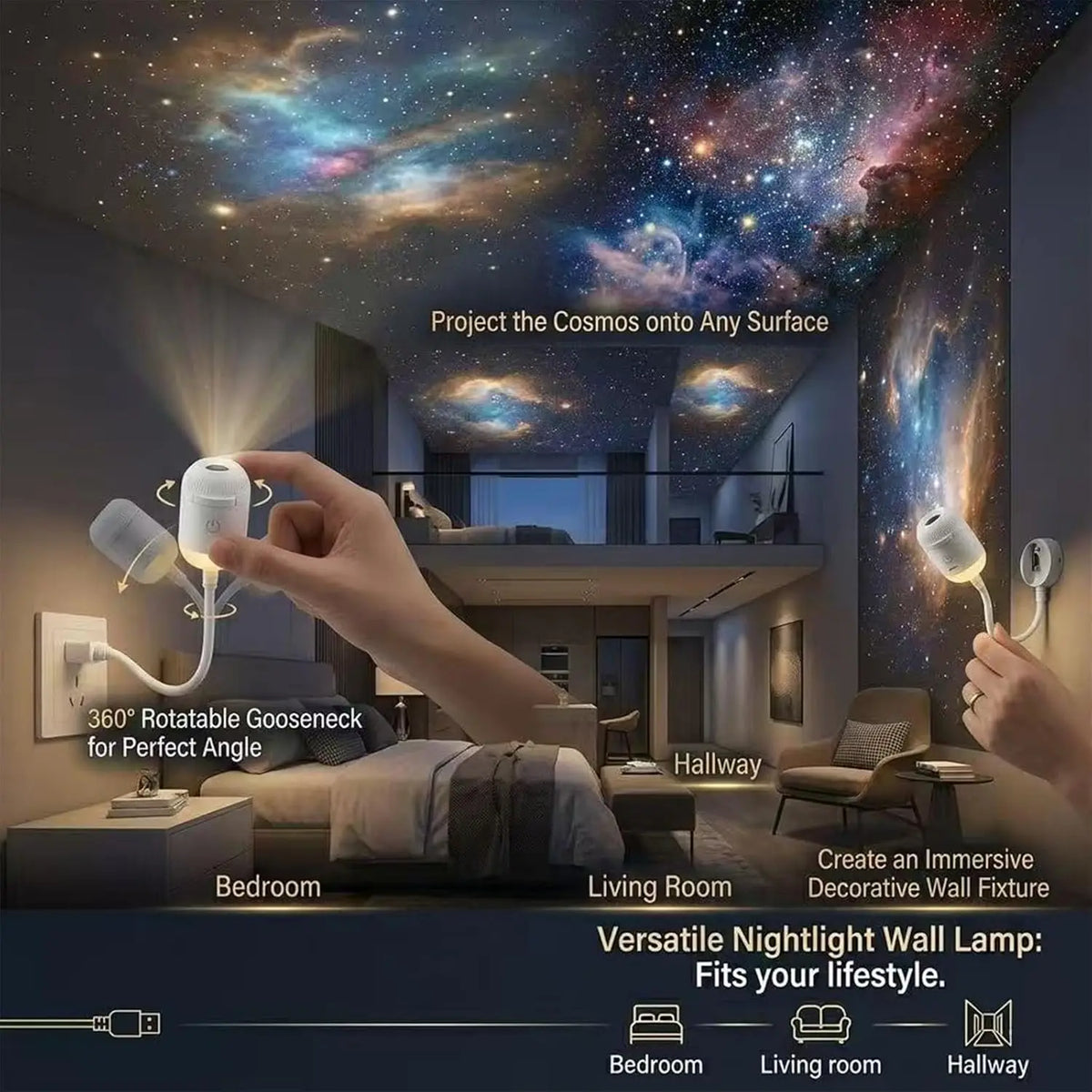 Projecteur Galaxy USB