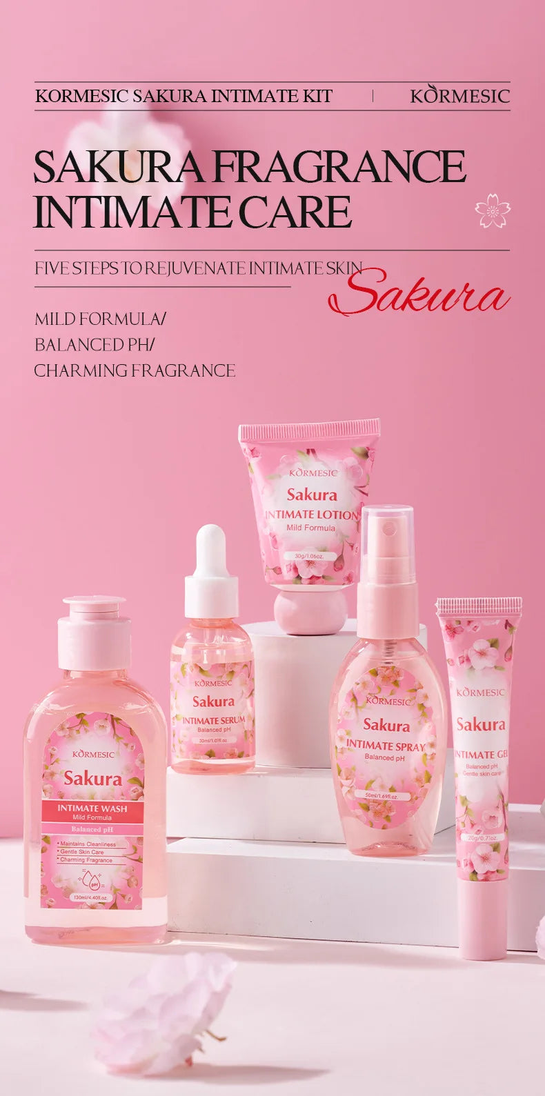 Coffret Soin Intime Sakura