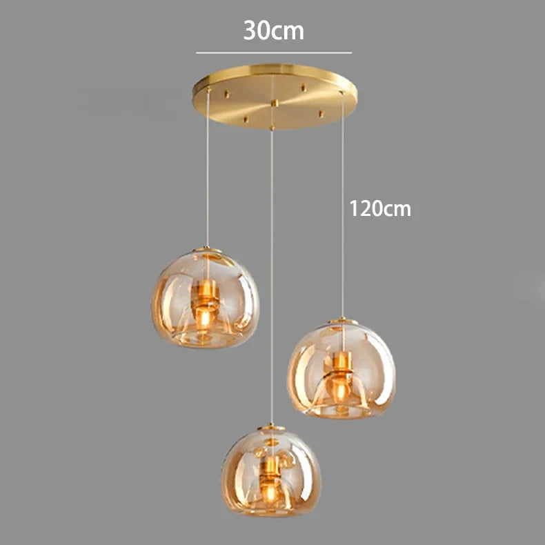 Suspension Verre Élégante