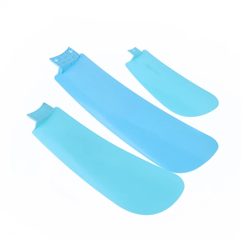 2PCS 17.5/25/29.5CM Mini Fan Direct Insertion Replacement Universal Plastic Small Fan Leaf DIY Accessories