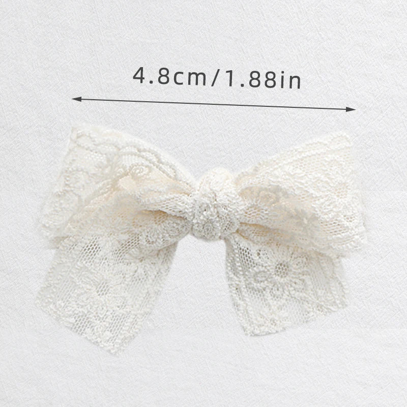 Bandeau Bébé Nœud Dentelle