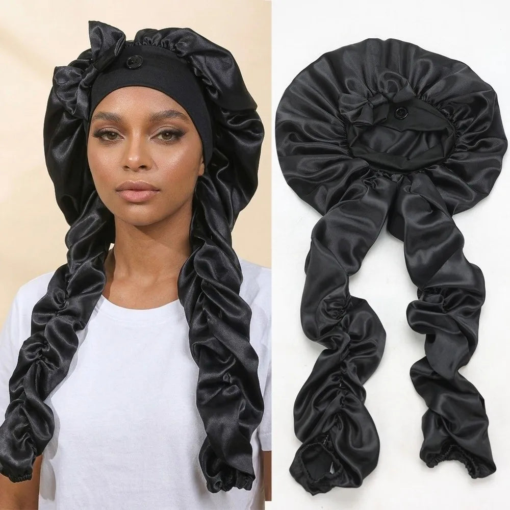 Bonnet Satin Boucles Sans Chaleur