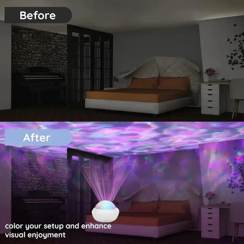 Projecteur Aurore Boréale RGB