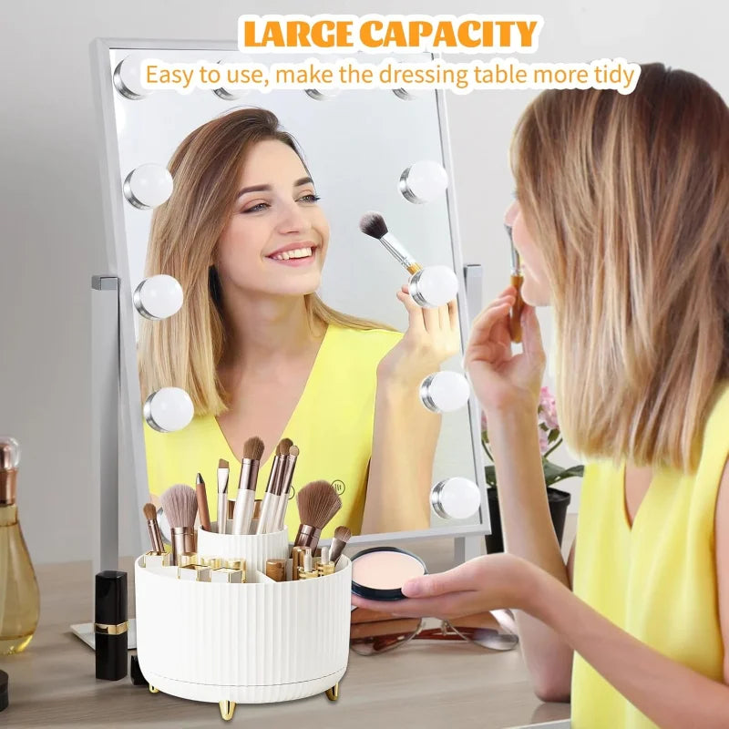 Organiseur Maquillage Rotatif