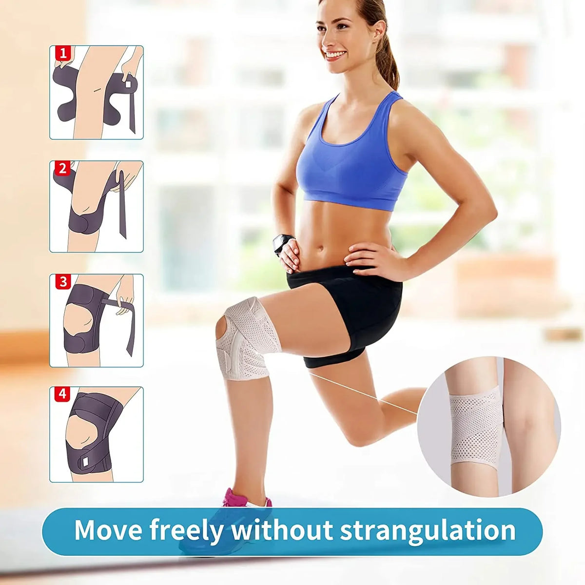 Genouillère Stabilisée Respirante