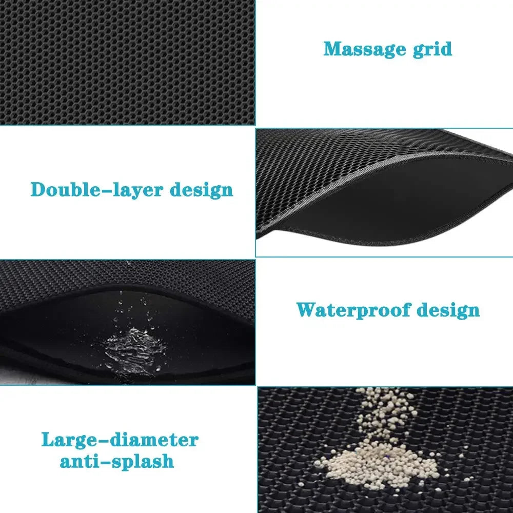 Tapis Litière Double Couche