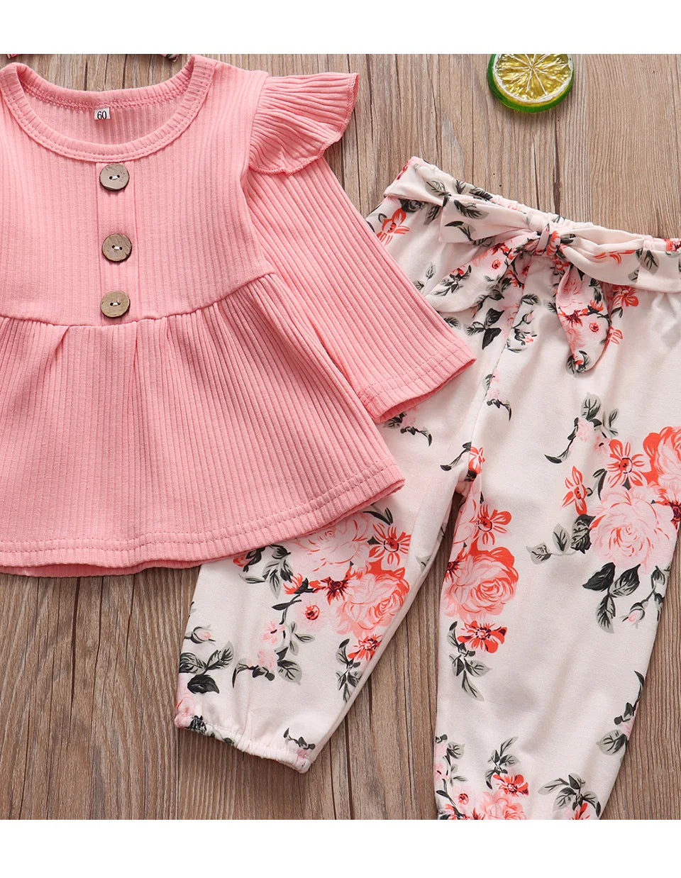 Ensemble Fleurie Bébé Fille