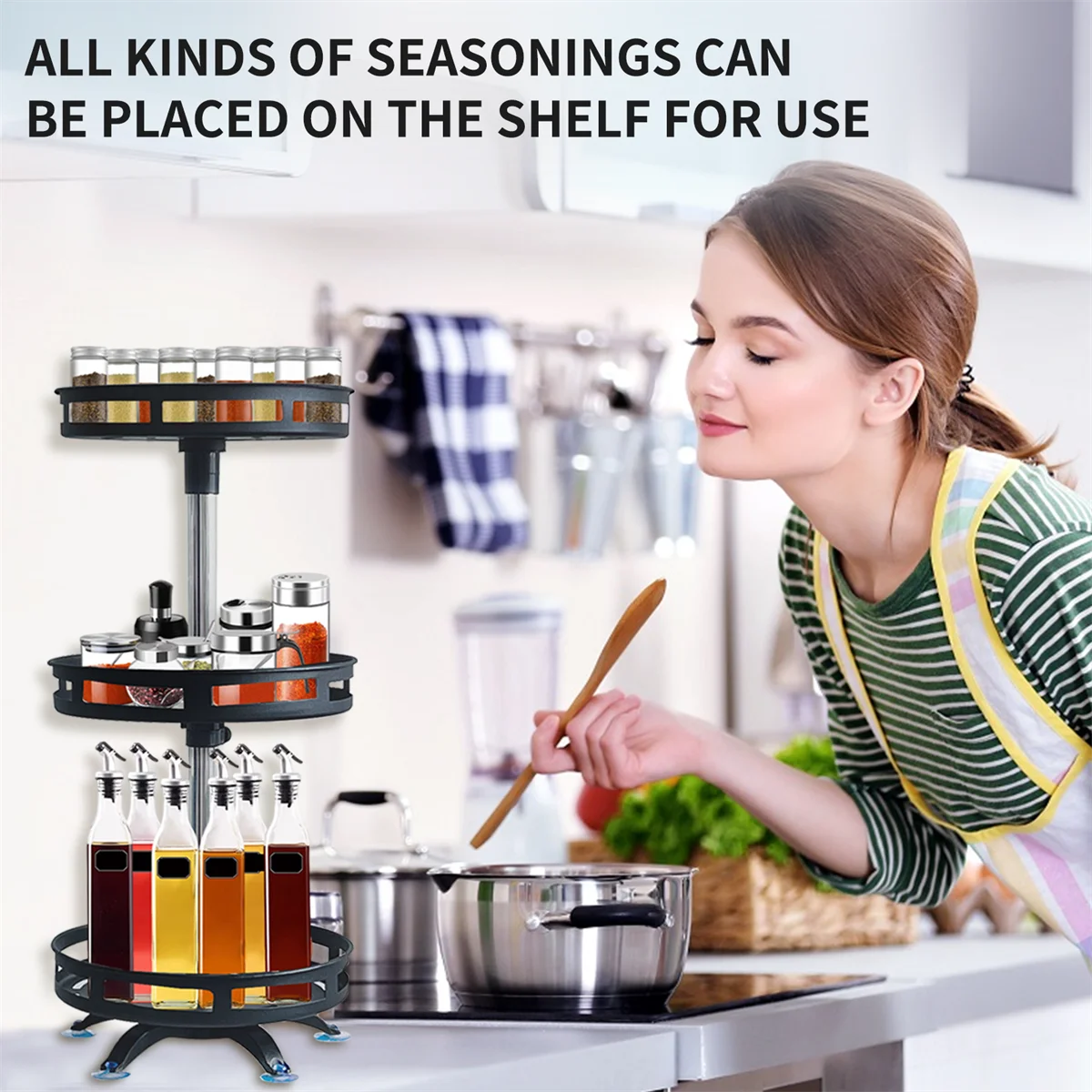 Organiseur Cuisine Rotatif Maison