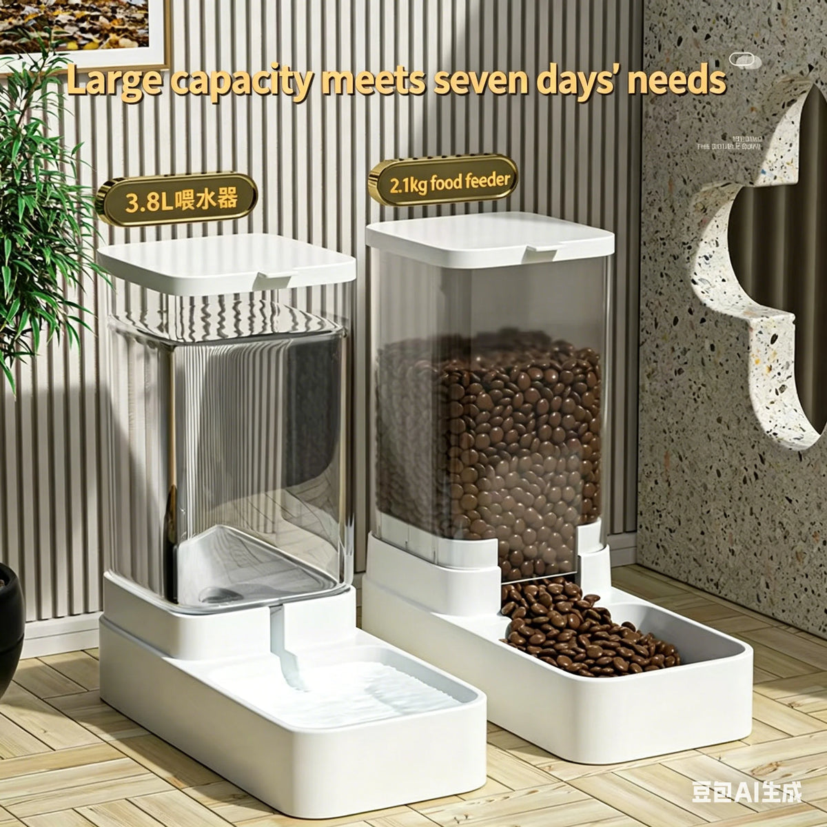 Distributeur formidable 2-en-1 Pour Animaux