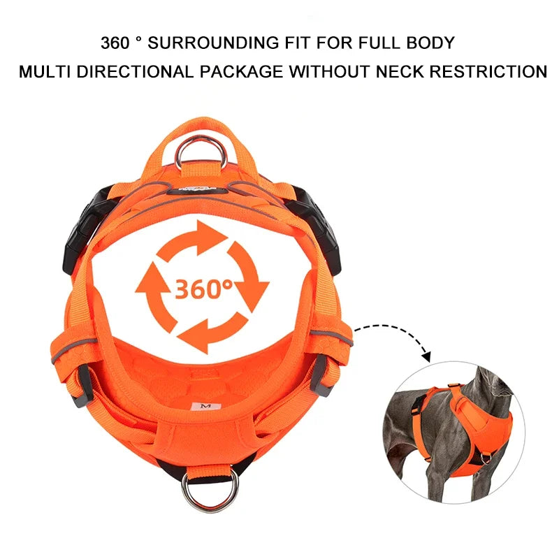 Harnais Chien Anti-Traction