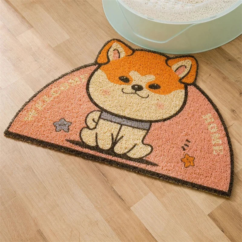 Tapis Anti-Litière pour Chat