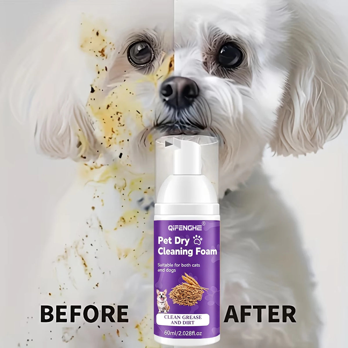 Shampoing Sec Douceur Animale