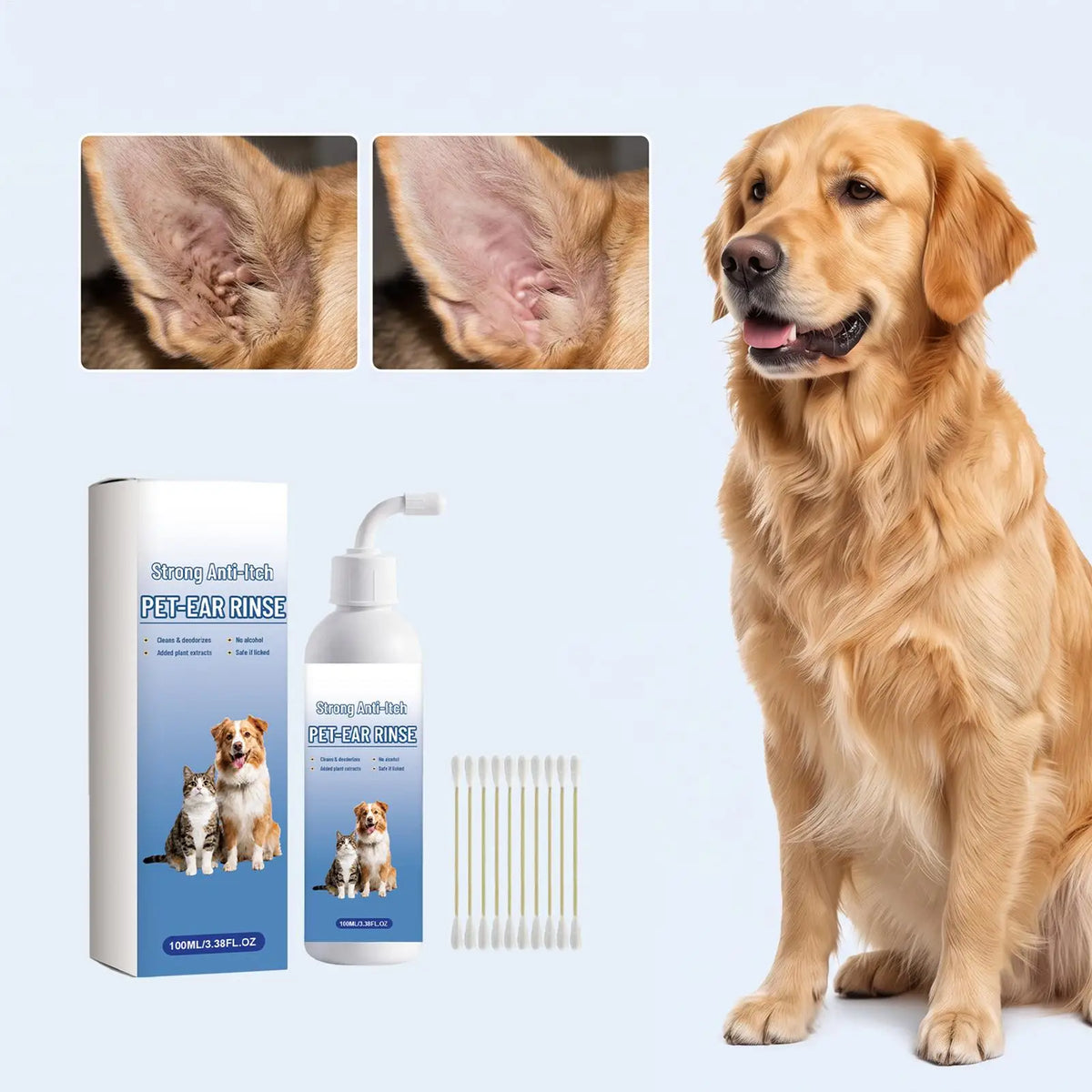 Nettoyant Oreilles Chien 100ml