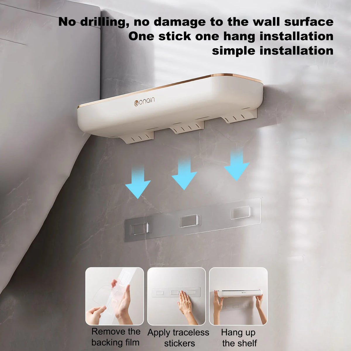 Étagère Douche Multifonction