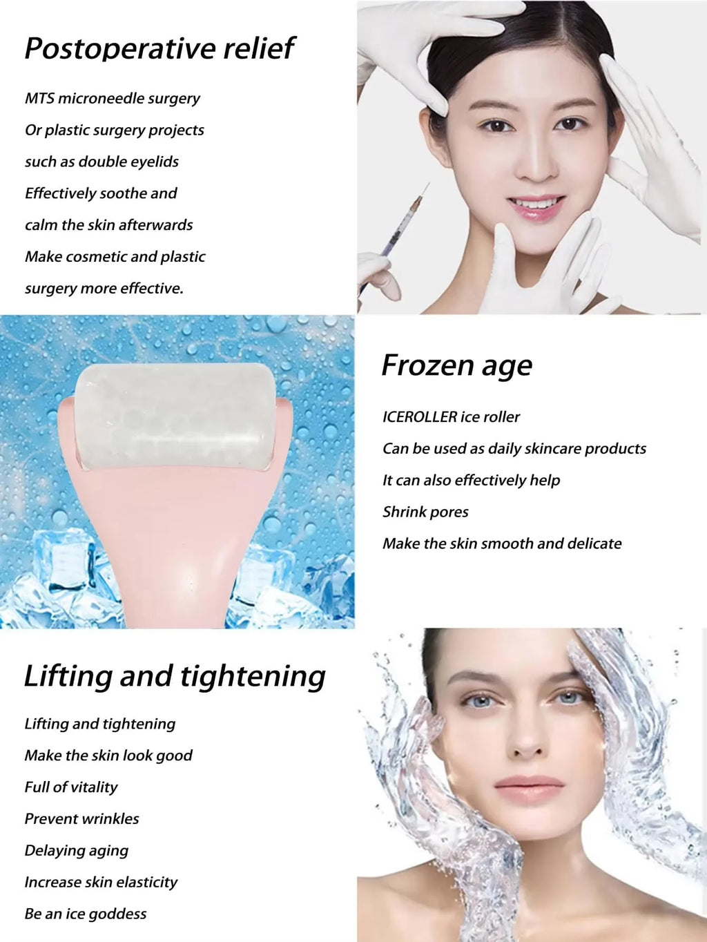 Roller Glacé Éclat Visage