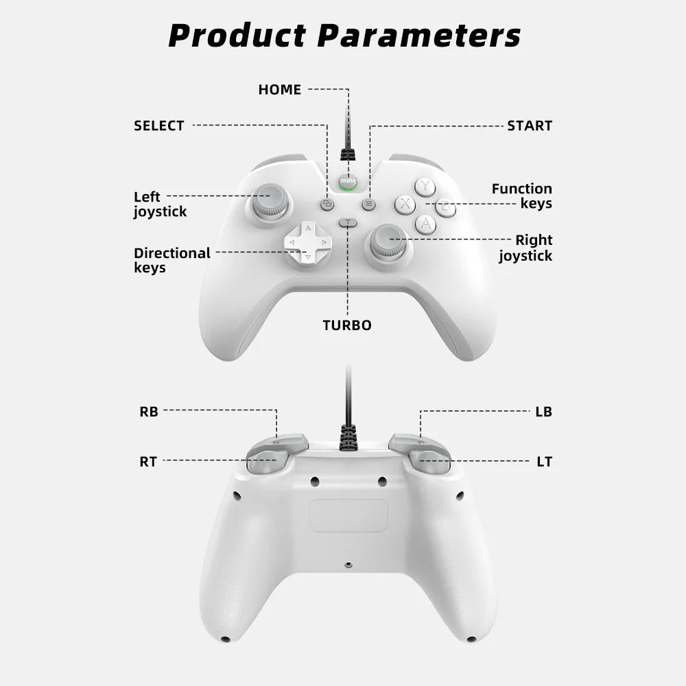 Manette Gaming Filaire