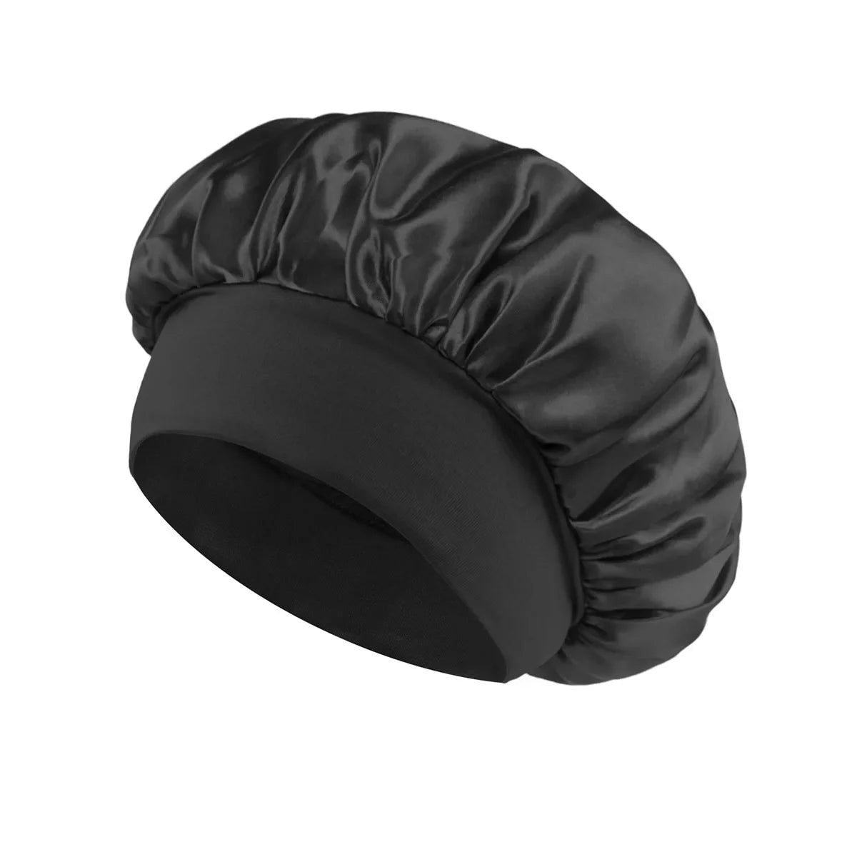 Bonnet Satin Bande Large