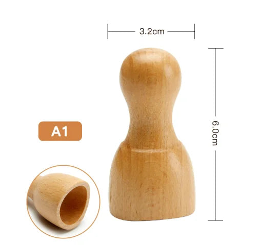 Roller Bois Massage Visage