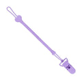 Baby Pacifier Teething Clip Silicone Chain Fastened Strap for Newborn Teether Chain Nipple Holder Nursing Accessories
