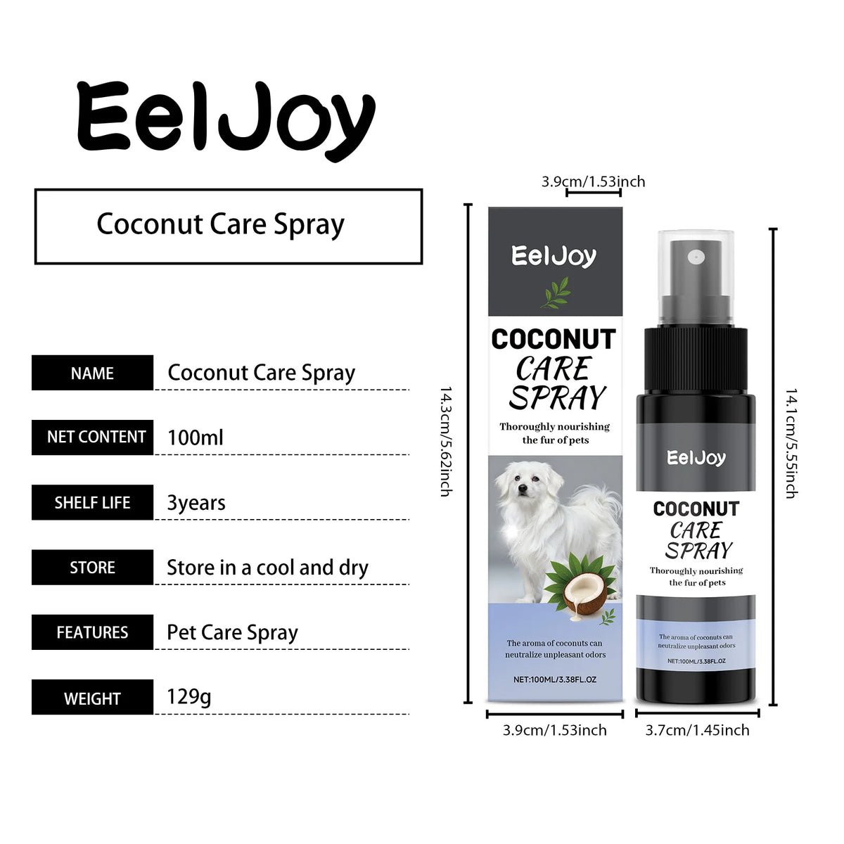 Spray Soin Pelage Coco