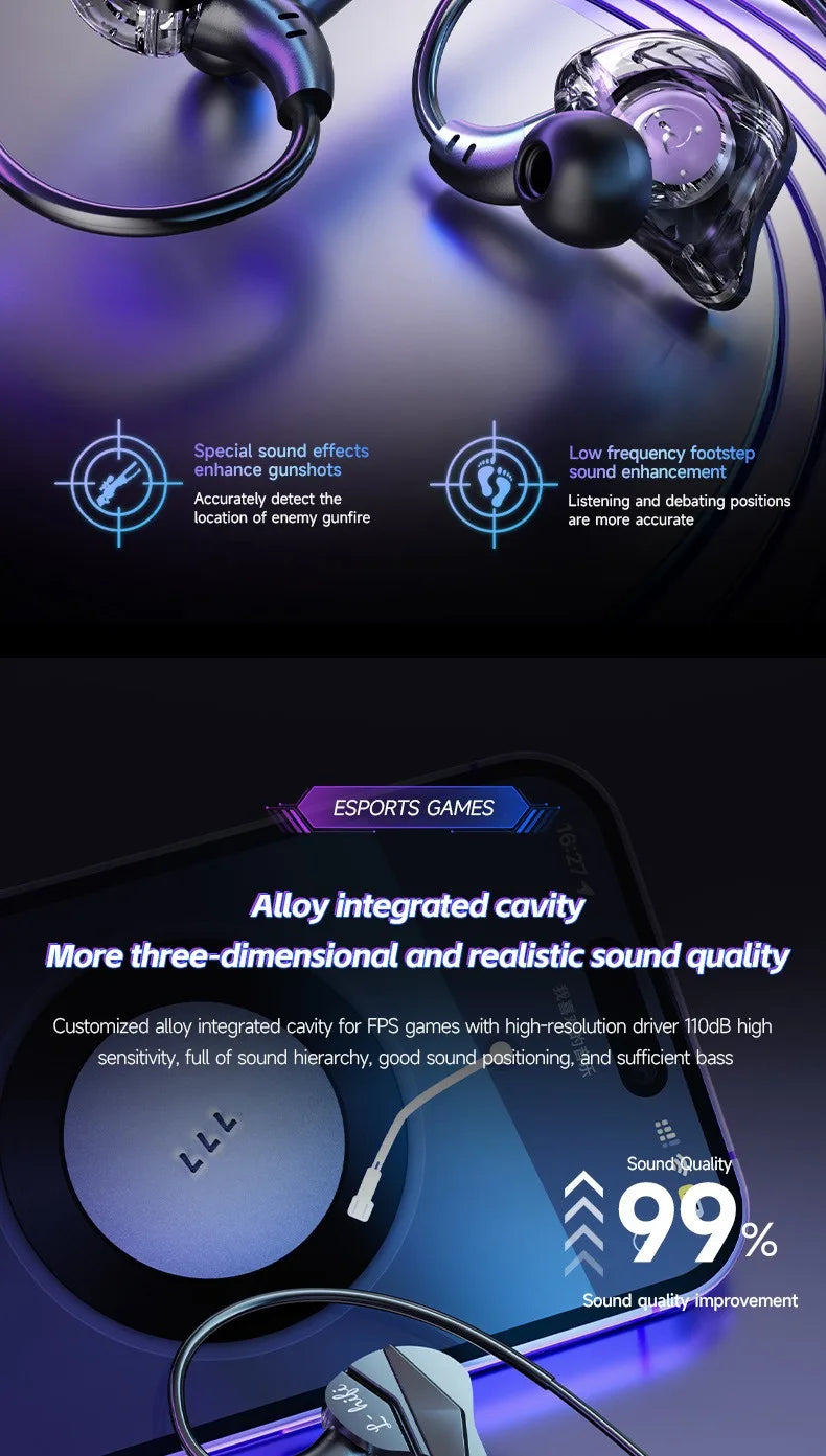 Écouteurs Gaming 7.1