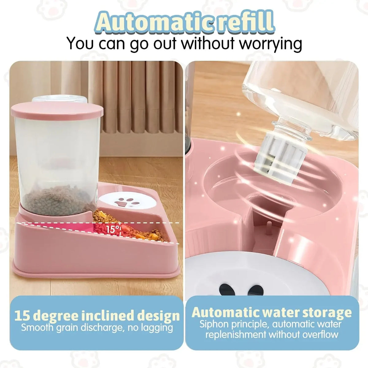 Dispenseur Automatique  2-en-1