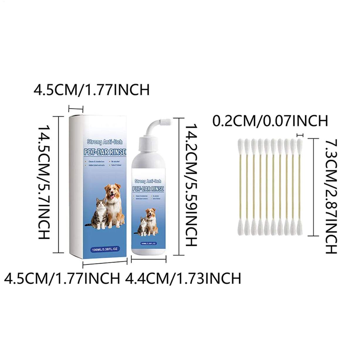 Nettoyant Oreilles Chien 100ml