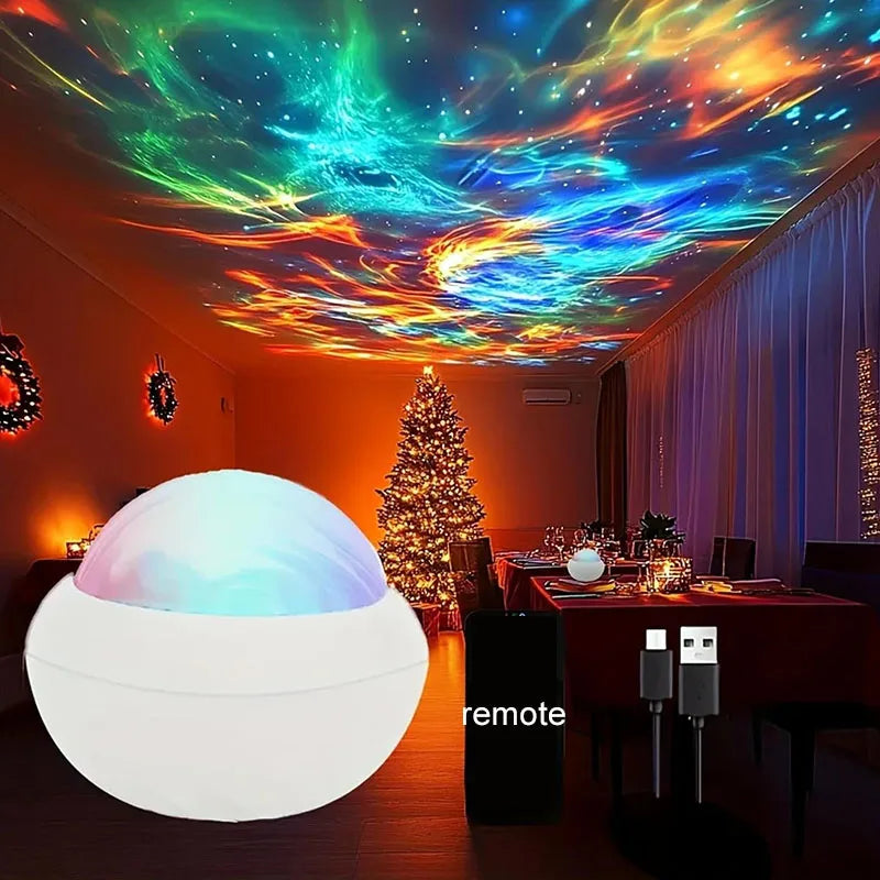 Projecteur Aurore Boréale RGB