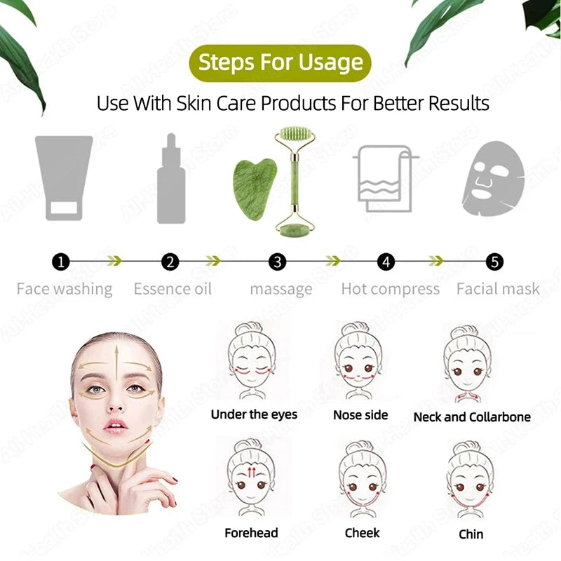 Gua Sha Jade Sculptant