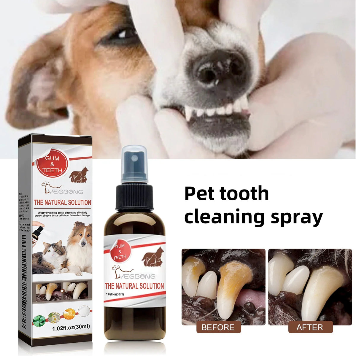 Spray Dentaire Fraîcheur Animaux