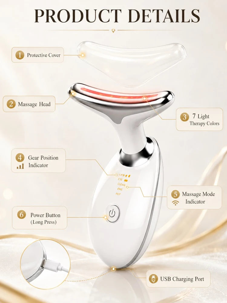 Masseur Visage LED EMS