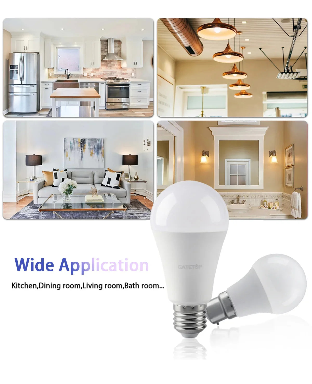Ampoules LED E27 Économiques