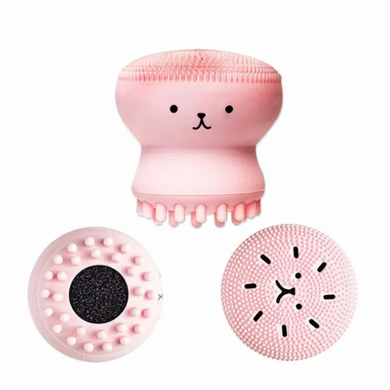 Brosse Visage Octopus Silicone